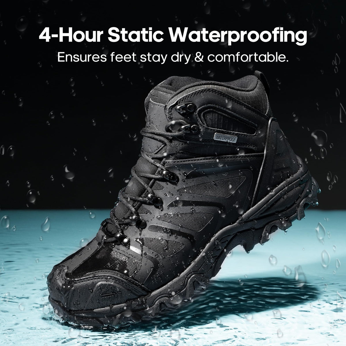 Waterproof Steel Toe Work Boots P8362