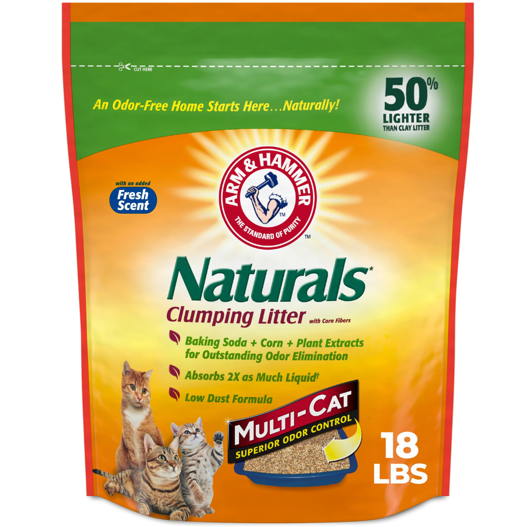 Clumping Cat Litter, 18 lbs B402