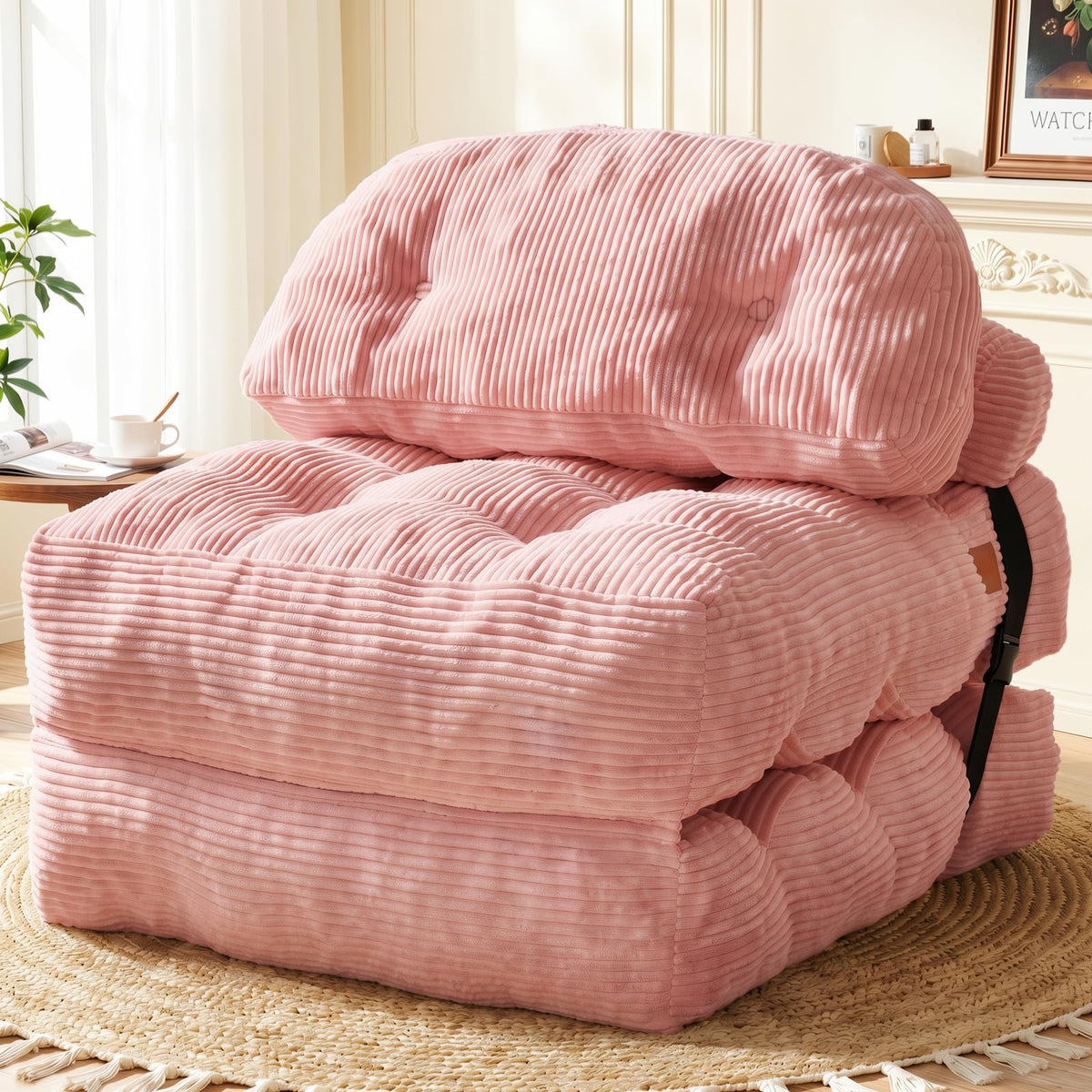 Folding Convertible Sofa Bed with Pillow A277452