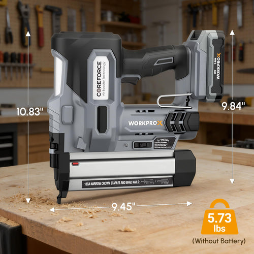 20V Cordless 18 Gauge 2-in-1 Nail & Staple Gun L78488