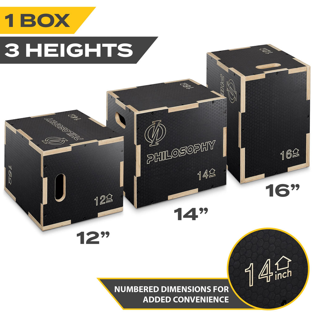 Wooden Plyo Box H4364