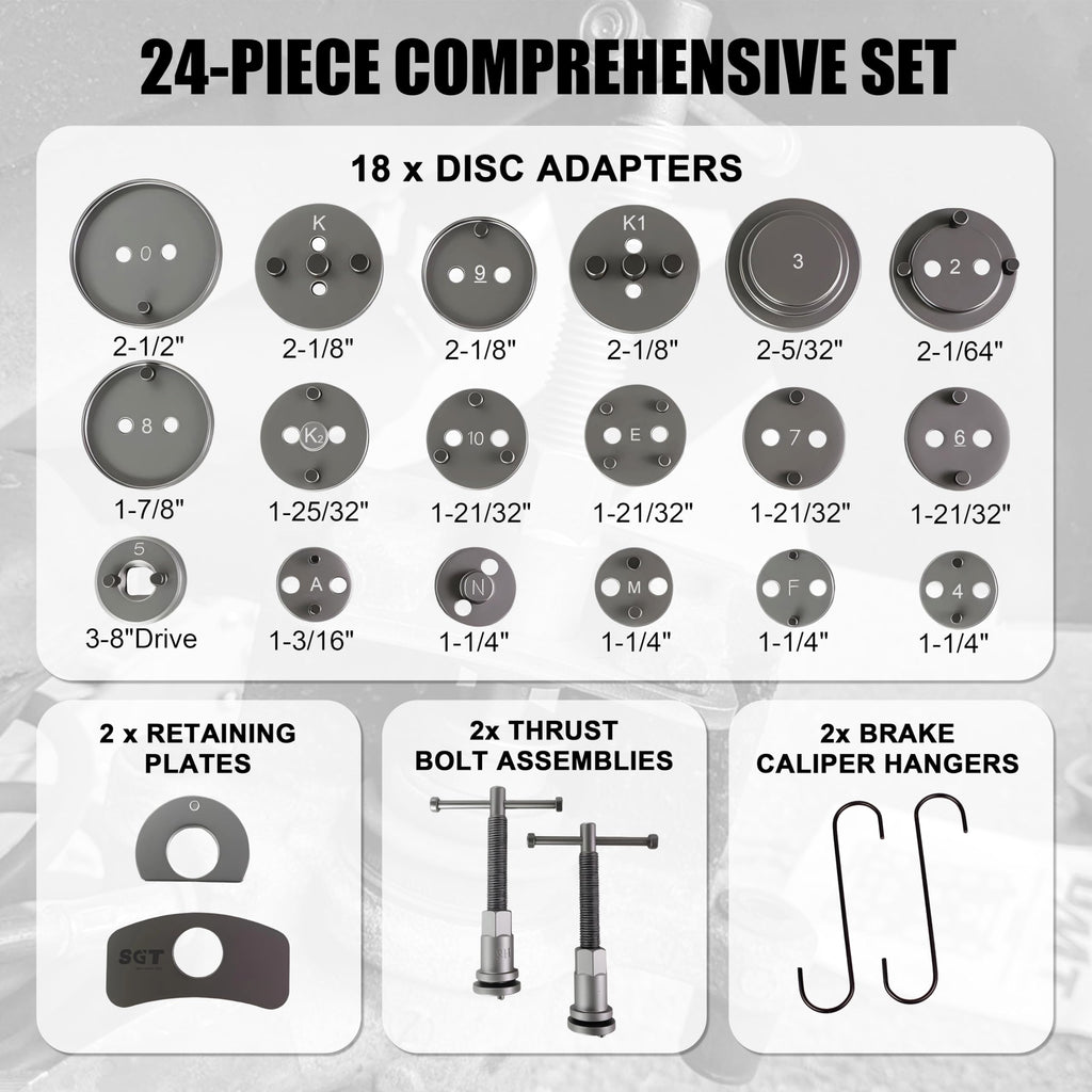 32pc Brake Tool Kit M3096