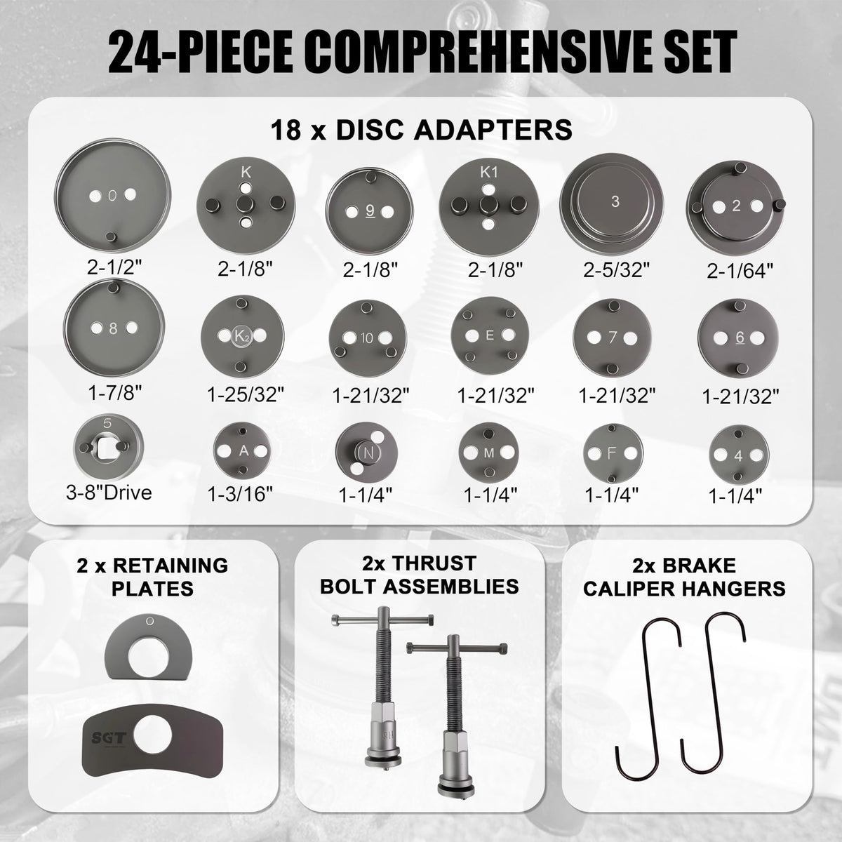32pc Brake Tool Kit M3096