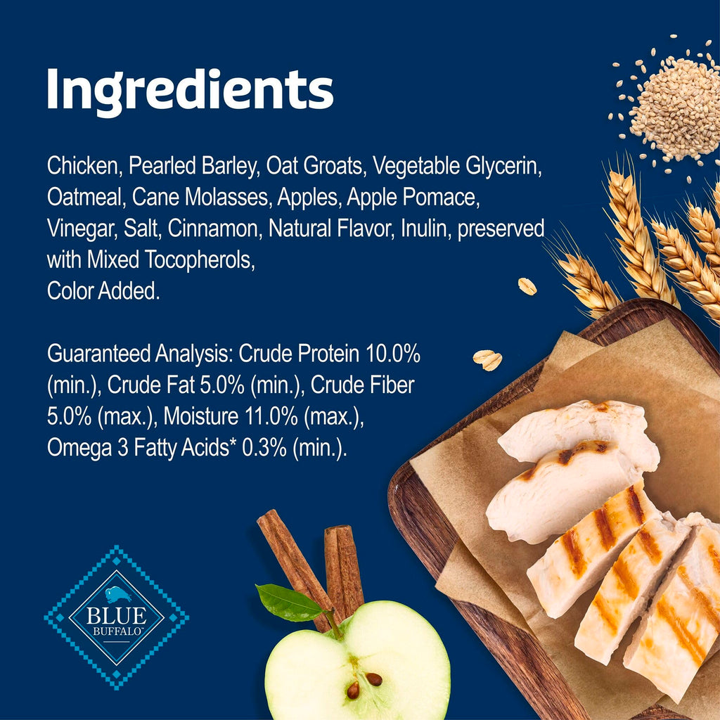 Chicken & Apples Soft & Chewy Treats, 9 oz G412