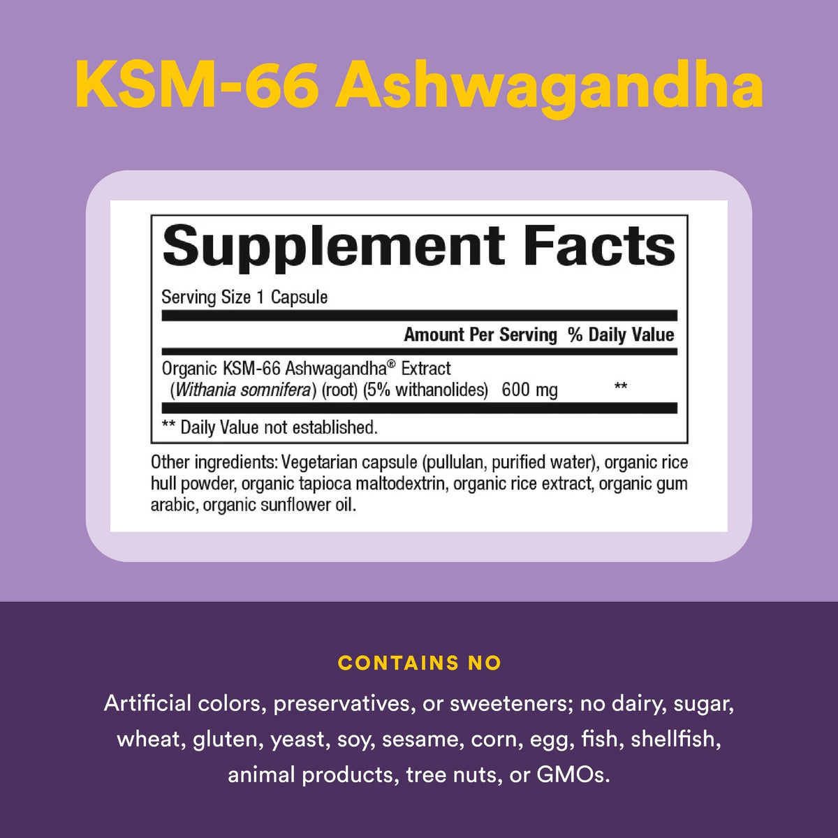 Ashwagandha 600 mg 30 Veg Caps X5205