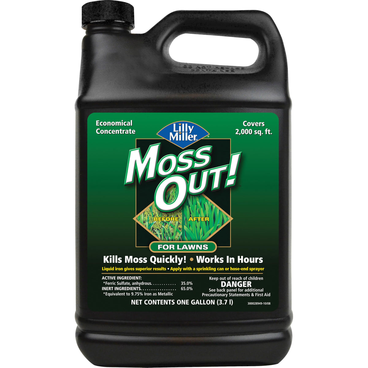 Moss Killer for Lawns Concentrate, 1 Gallon K9307