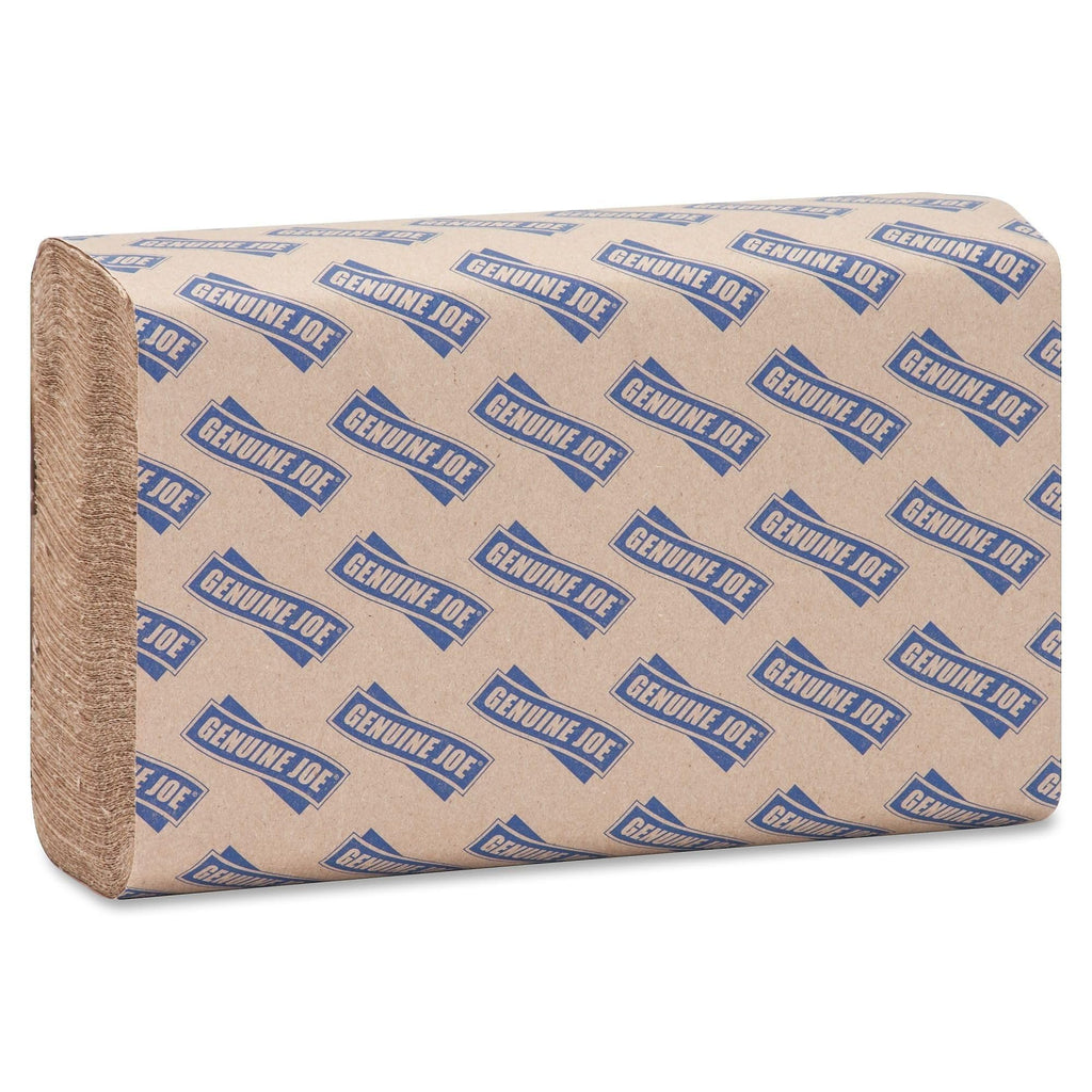 Multifold Paper Hand Towels 1-Ply Kraft 100% Recycled 250 Count 16 Pack J81169