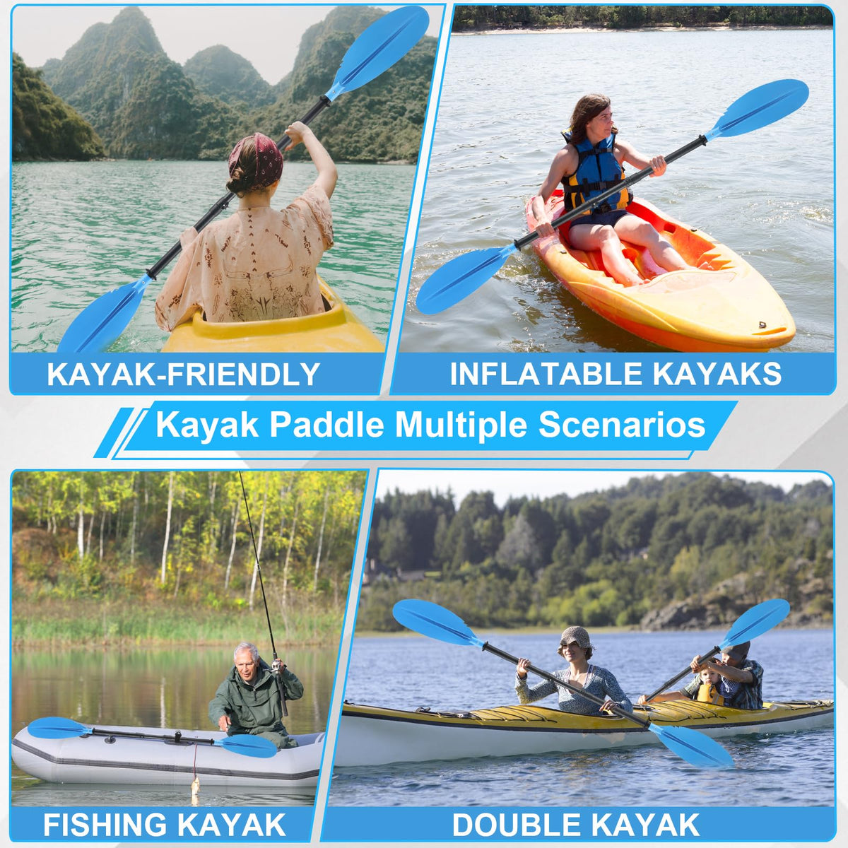 Telescopic Kayak Paddle X49592