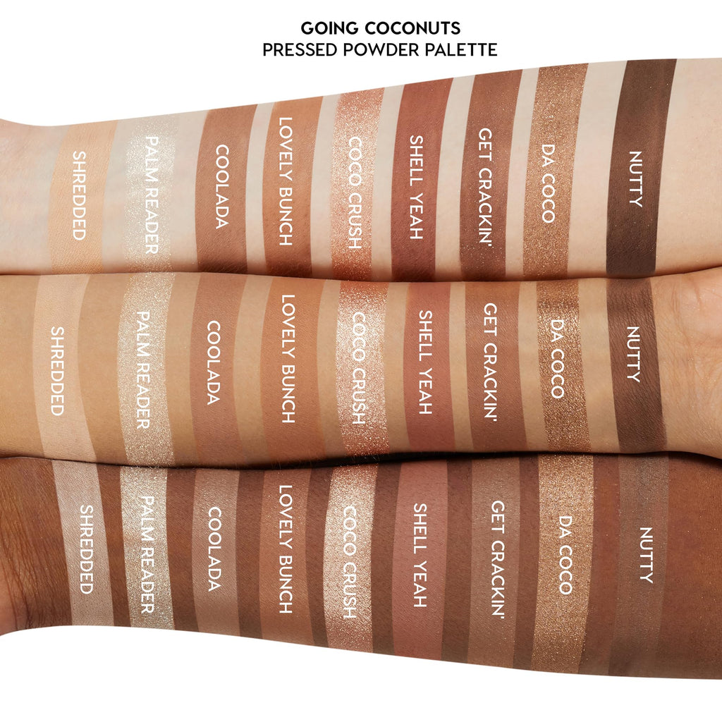 Cool-Toned Neutral Eyeshadow Palette 0.3 oz O7740