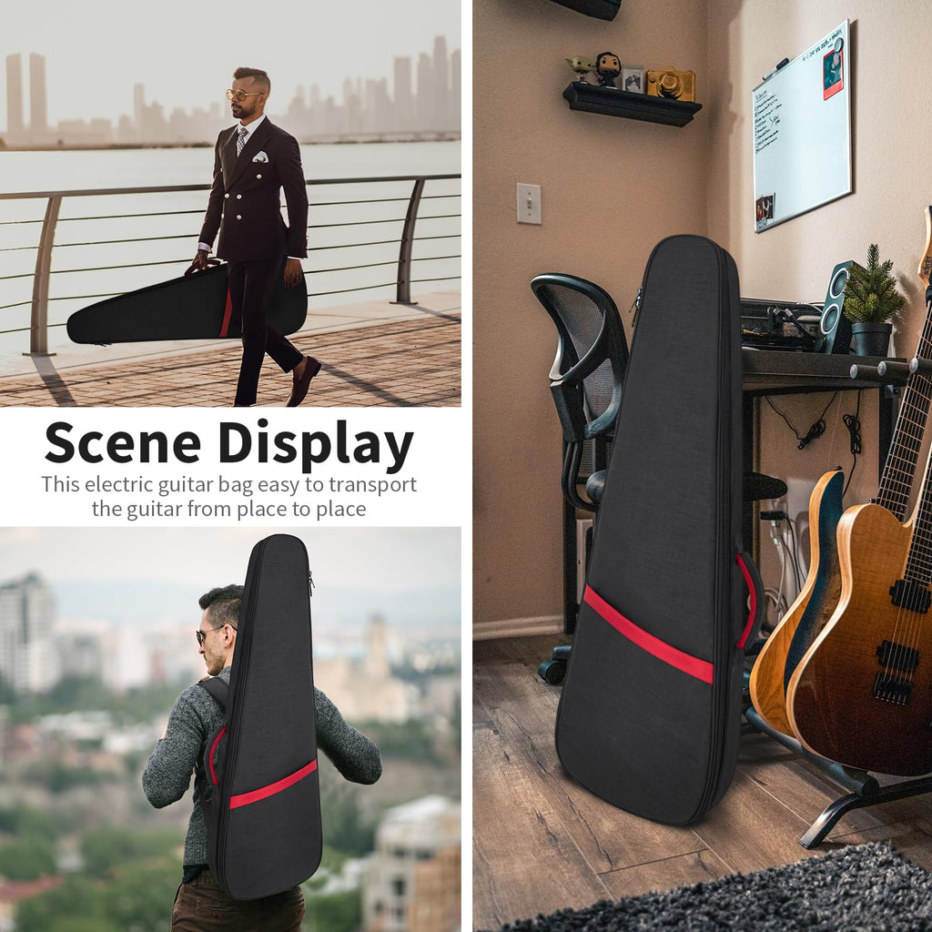 11mm Thick Padded 39 Inch Electric Guitar Bag I538