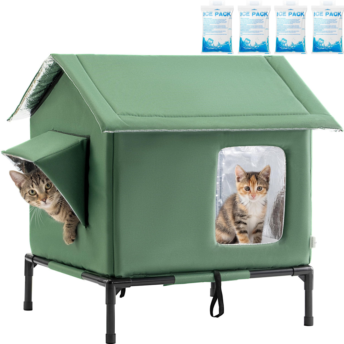 Weatherproof Insulated Cat Shelter S4138